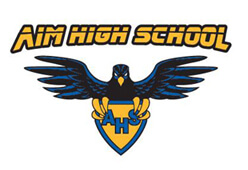 Aim High School logo